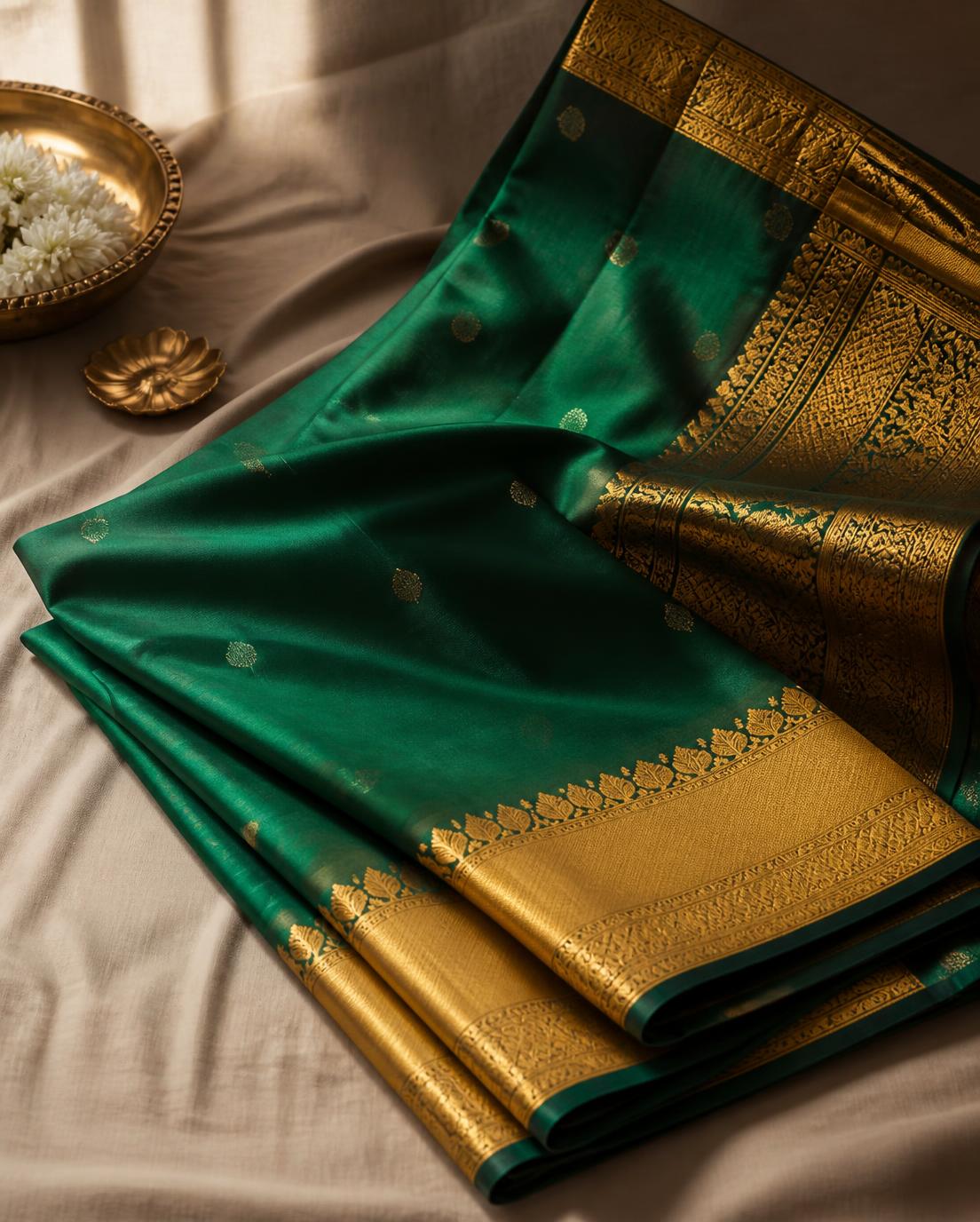 Kanjeevaram Silk Sarees at AP Silk, Byadarahalli, Bengaluru