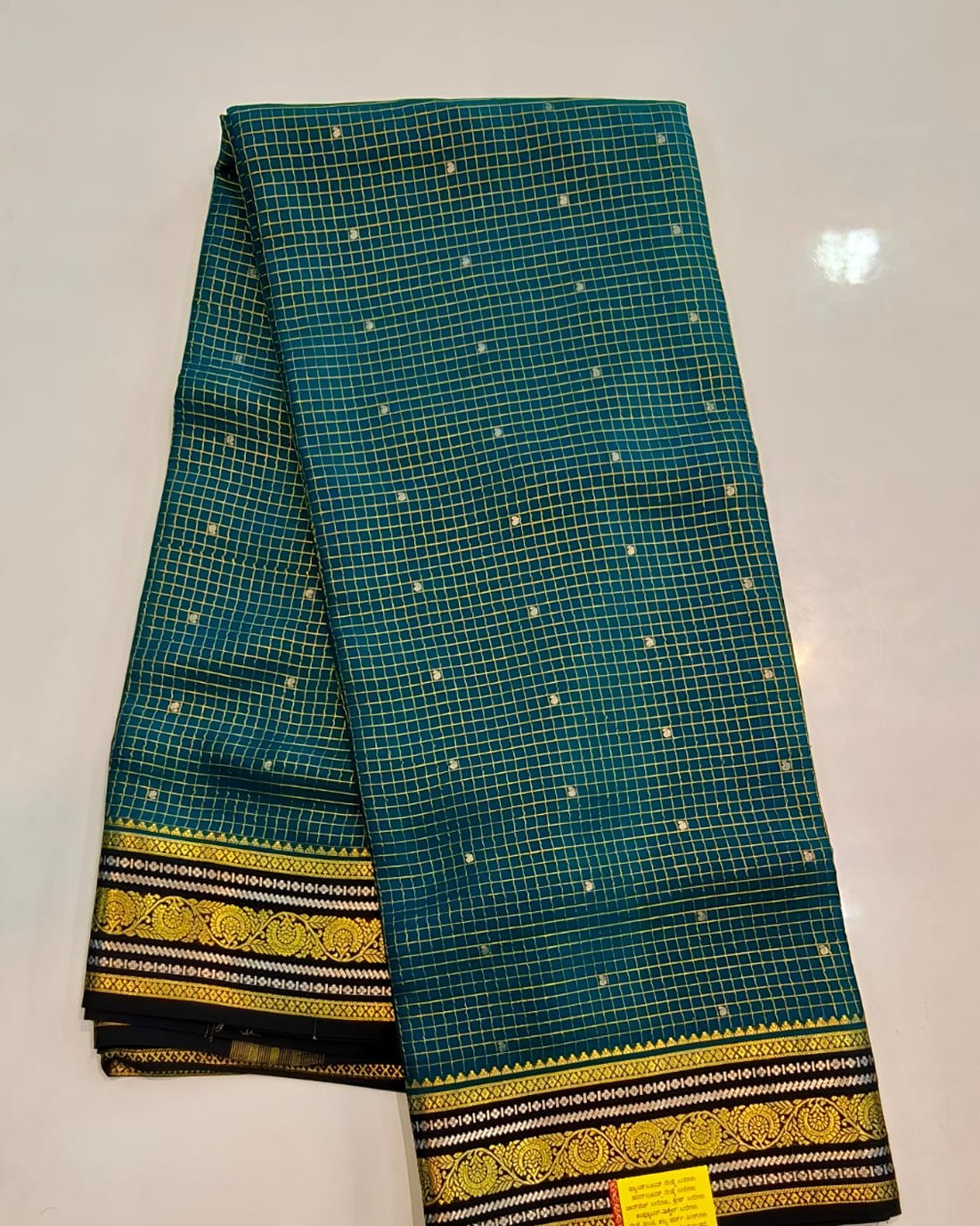 Pure Mysore Silk Crape Sarees at AP Silk, Byadarahalli, Bengaluru